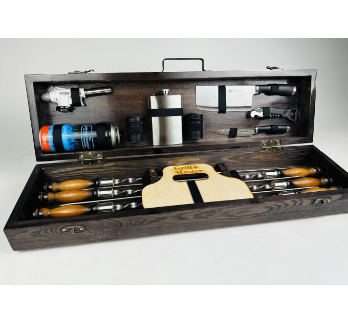 Набор шампуров в кейсе "Кемпинг Мини"