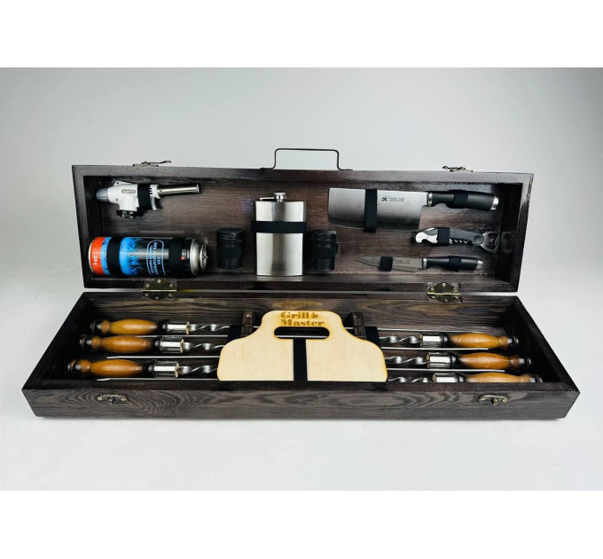 Набор шампуров в кейсе "Кемпинг Мини"