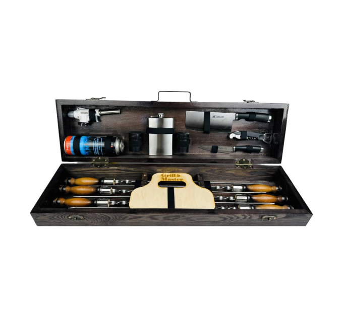 Набор шампуров в кейсе "Кемпинг Мини"