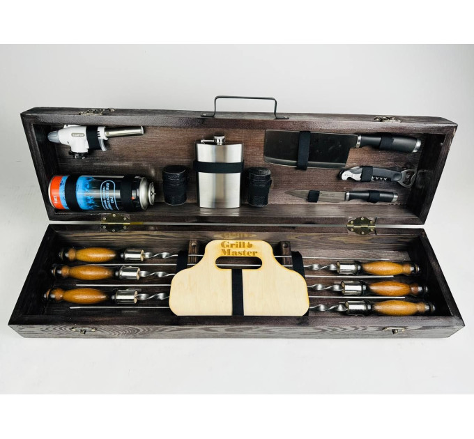 Набор шампуров в кейсе "Кемпинг Мини"