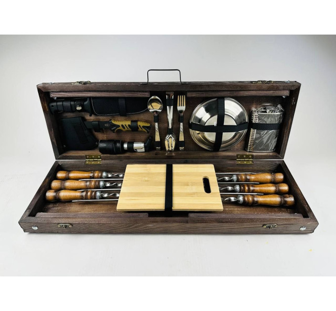 Набір шампурів у кейсі "Компакт"