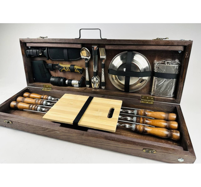 Набір шампурів у кейсі "Компакт"