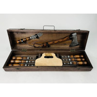 Набор шампуров в кейсе "Кизляр мини" Набор шампуров в кейсе "Кизляр мини"