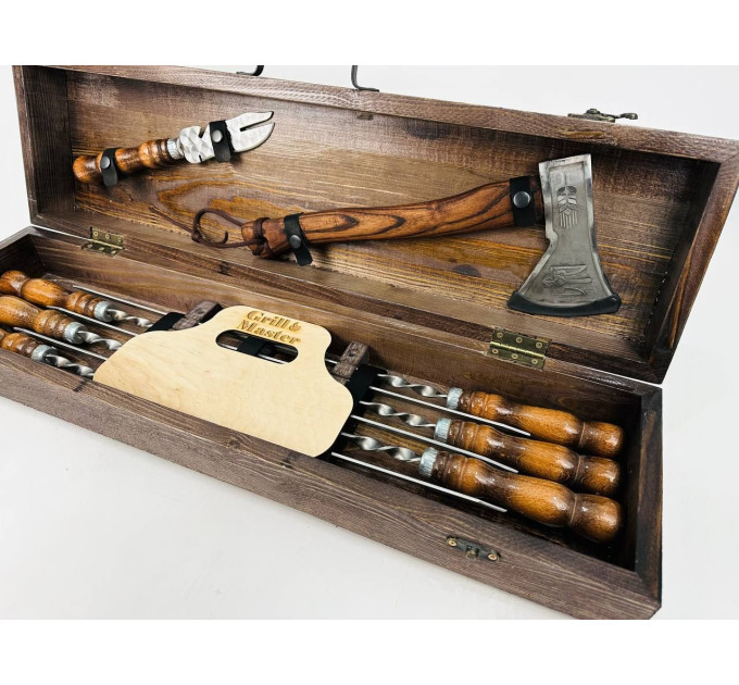 Набор шампуров в кейсе "Кизляр мини"