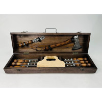 Набор шампуров в кейсе "Кизляр мини" Набор шампуров в кейсе "Кизляр мини"