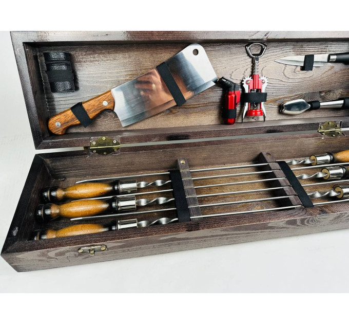 Набор шампуров в кейсе "Лайт"