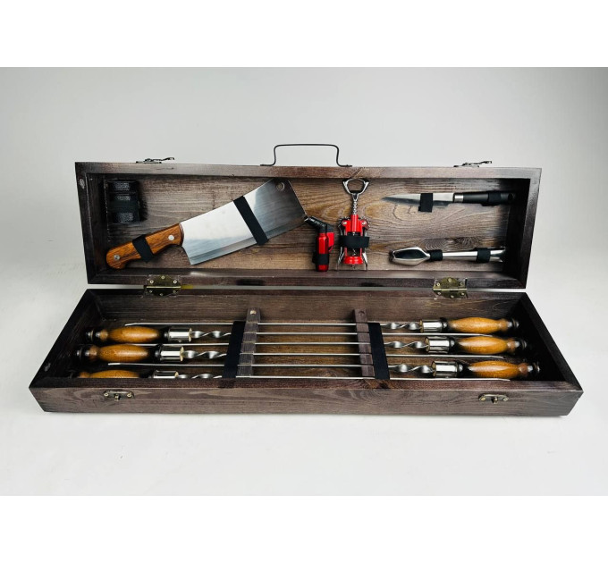 Набор шампуров в кейсе "Лайт"