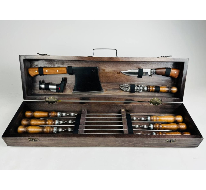 Набір шампурів у кейсі "М'ясник Міні"