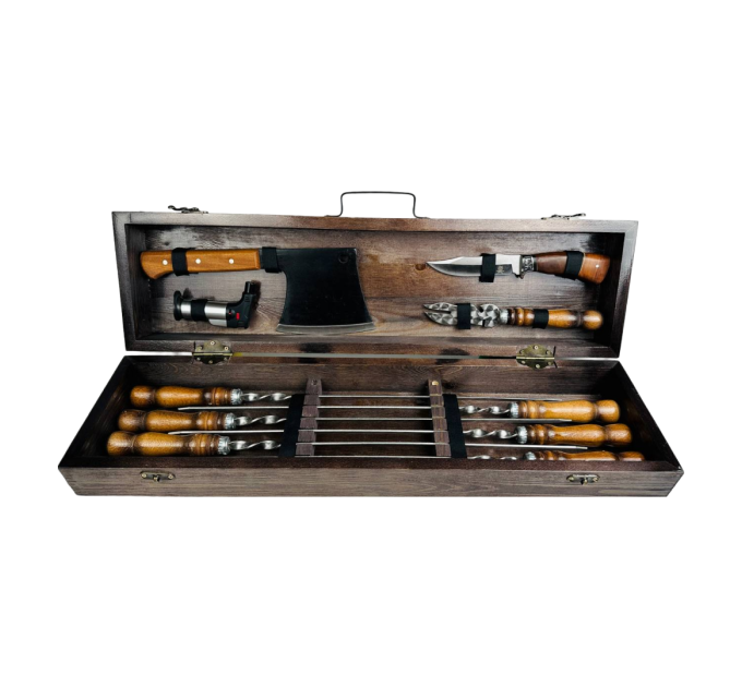 Набір шампурів у кейсі "М'ясник Міні"