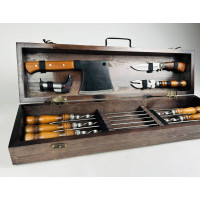 Набір шампурів у кейсі "М'ясник Міні"