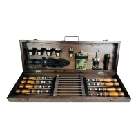 Набор шампуров в кейсе "Милитари"