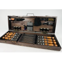 Набір шампурів у кейсі "Мисливець"