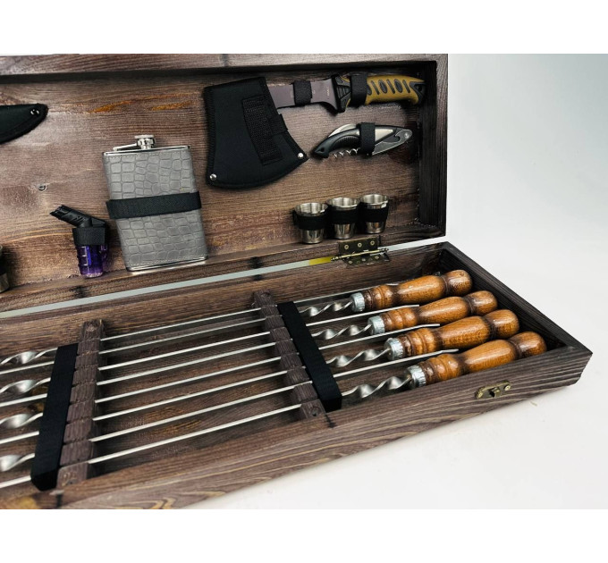 Набор шампуров в кейсе "Охотник"