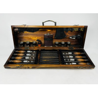 Набір шампурів у кейсі "Мисливець LUX"