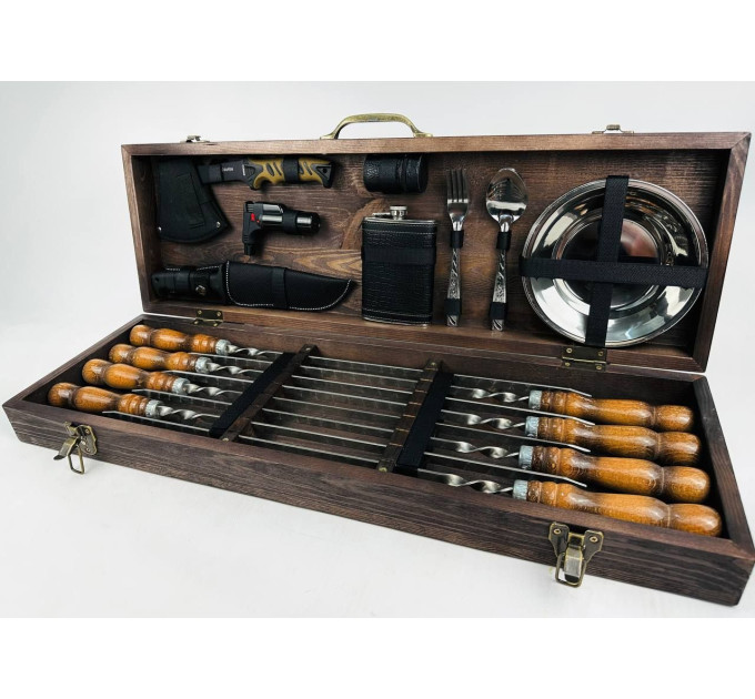 Набір шампурів у кейсі "Пікнік Класік"