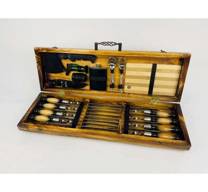 Набор шампуров в кейсе "Пикник Лайт"