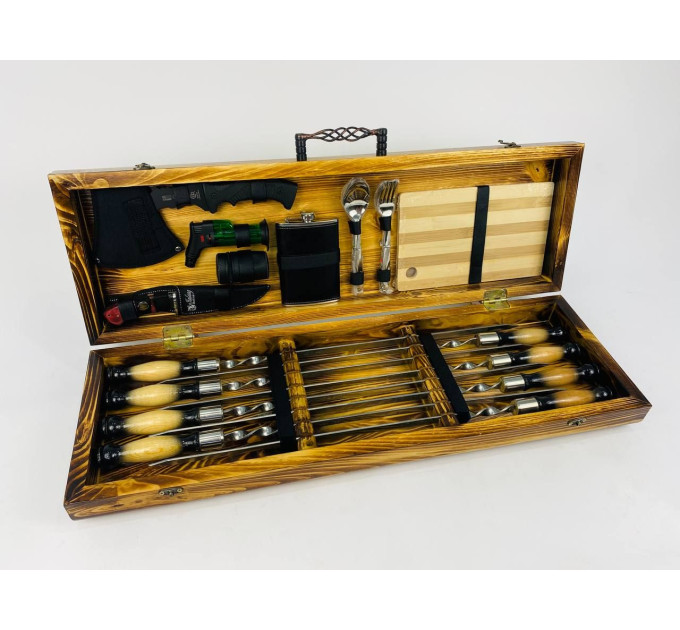 Набор шампуров в кейсе "Пикник Лайт"