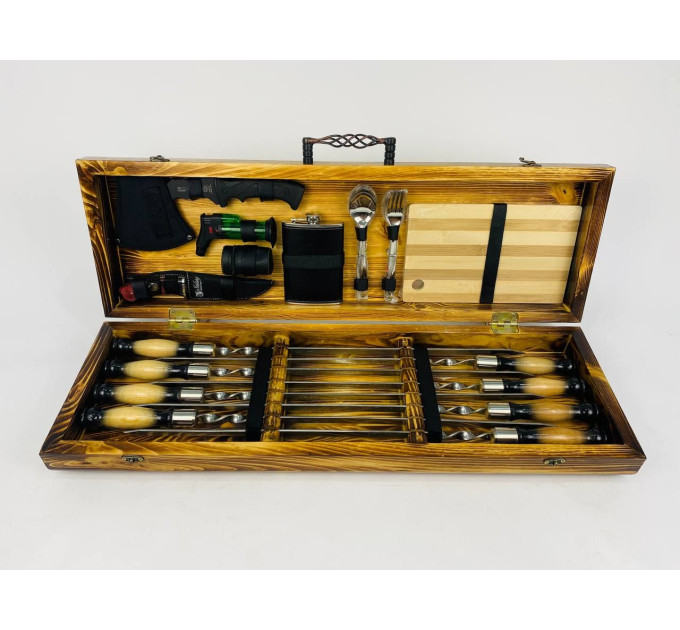 Набор шампуров в кейсе "Пикник Лайт"