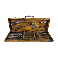 Набор шампуров в кейсе "Сафари Люкс"