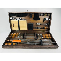 Набор шампуров в кейсе "Шашлычник Лайт Кизляр"