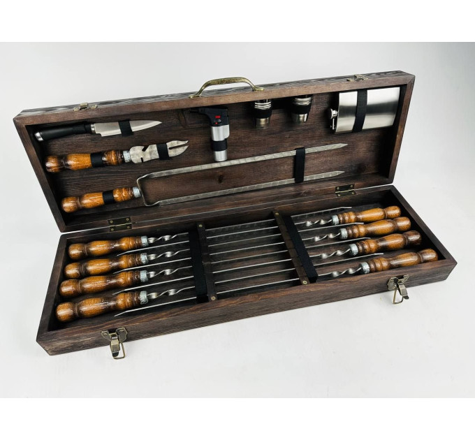 Набор шампуров в кейсе "Скиф Классик"