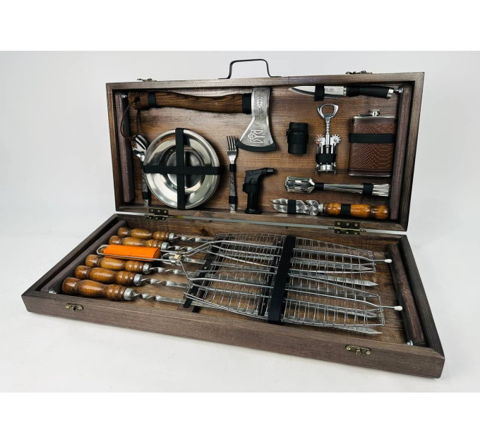 Набір шампурів у кейсі "Титан"