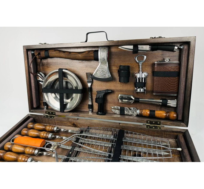 Набір шампурів у кейсі "Титан"