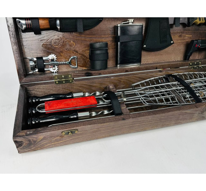 Набор шампуров в кейсе "Дровосек"