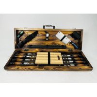 Набор шампуров в кейсе "Форест"