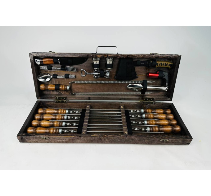 Набор шампуров в кейсе "Гриль-2"