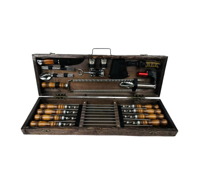 Набор шампуров в кейсе "Гриль-2"