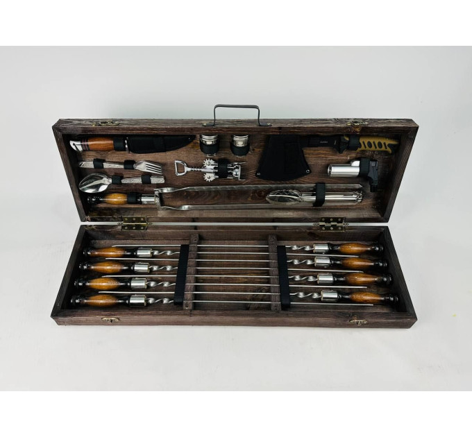 Набор шампуров в кейсе "Гриль"