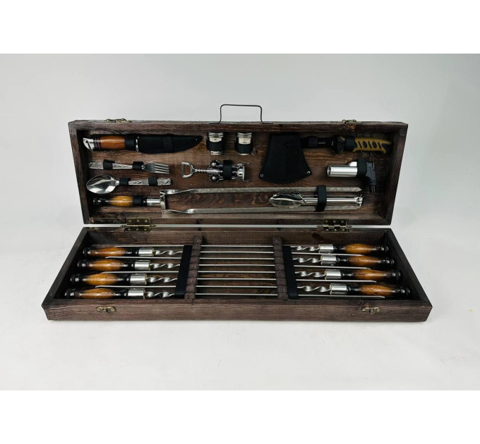 Набор шампуров в кейсе "Гриль"