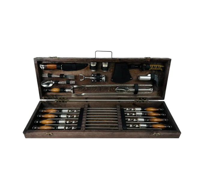 Набор шампуров в кейсе "Гриль"