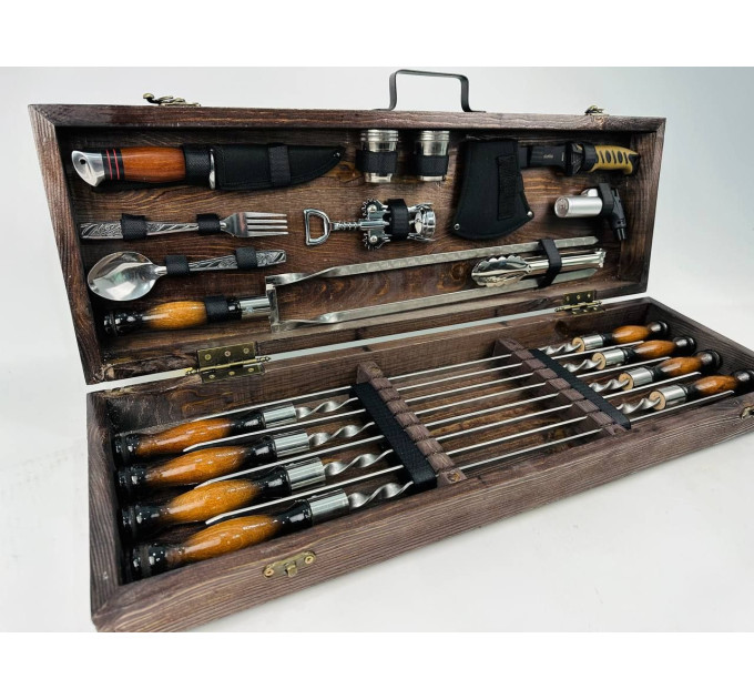 Набор шампуров в кейсе "Гриль"