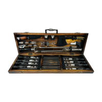 Набор шампуров в кейсе "Гриль LUX" Набор шампуров в кейсе "Гриль LUX"