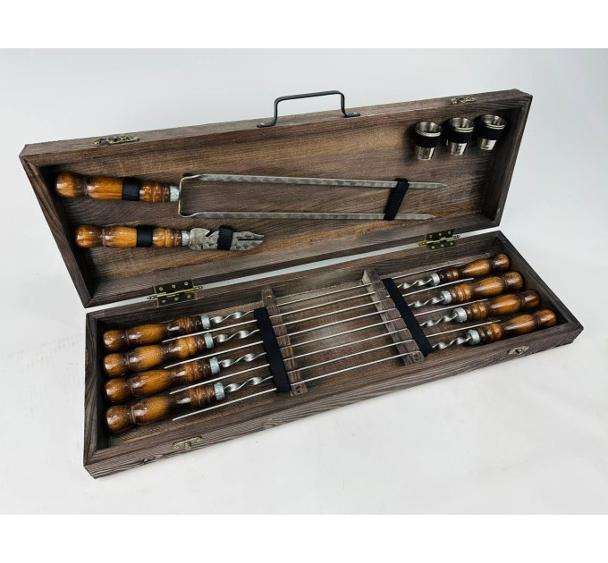 Набір шампурів у кейсі "Кізляр"