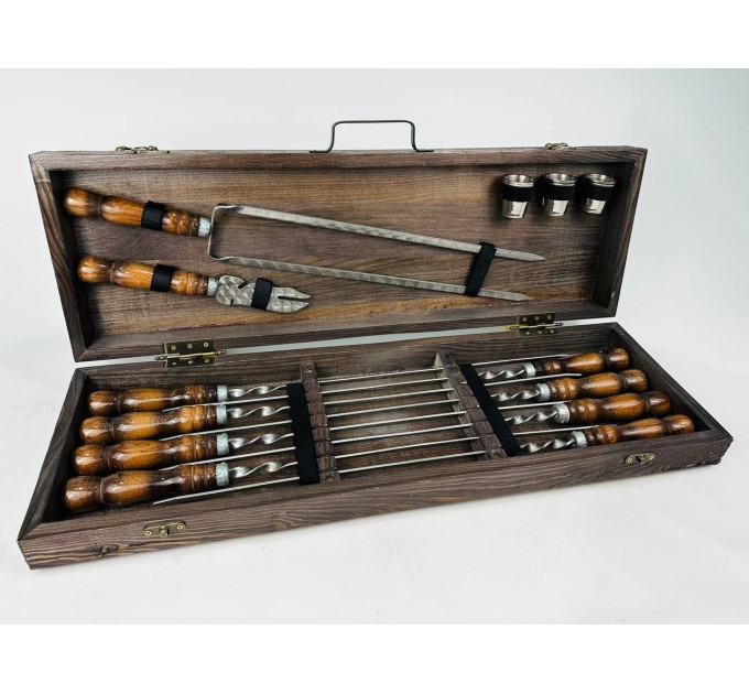 Набір шампурів у кейсі "Кізляр"