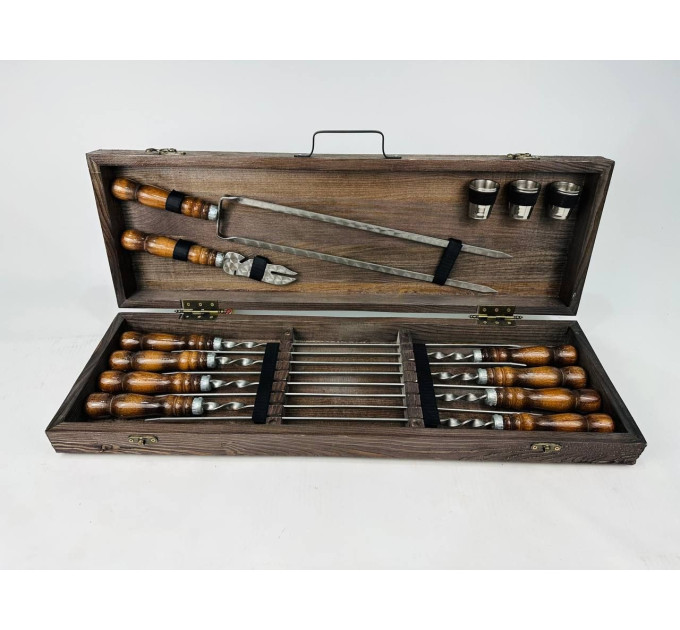 Набір шампурів у кейсі "Кізляр"