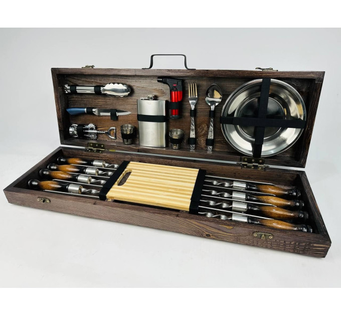 Набор шампуров в кейсе "Макси"