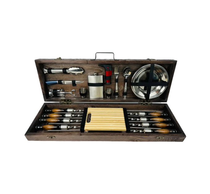 Набор шампуров в кейсе "Макси"