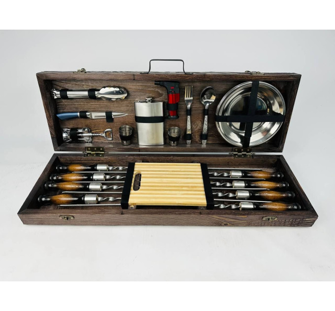 Набор шампуров в кейсе "Макси"