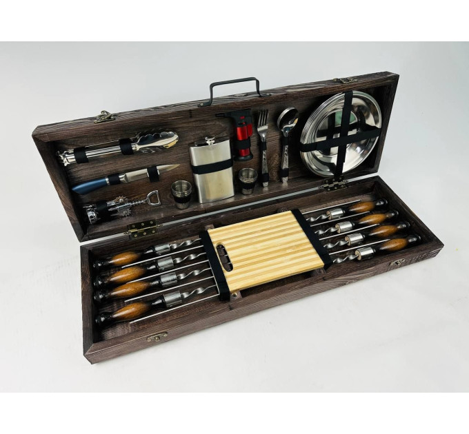 Набор шампуров в кейсе "Макси"