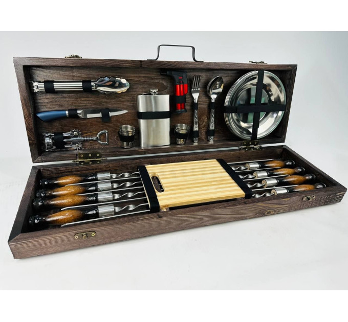 Набор шампуров в кейсе "Макси"