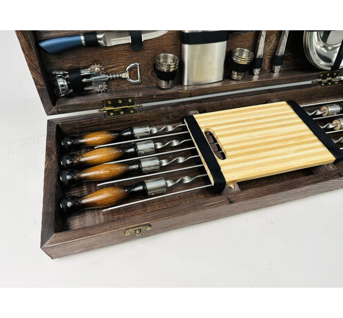 Набор шампуров в кейсе "Макси"