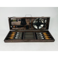 Набір шампурів у кейсі "М'ясник"