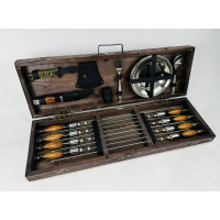 Набір шампурів у кейсі "М'ясник"