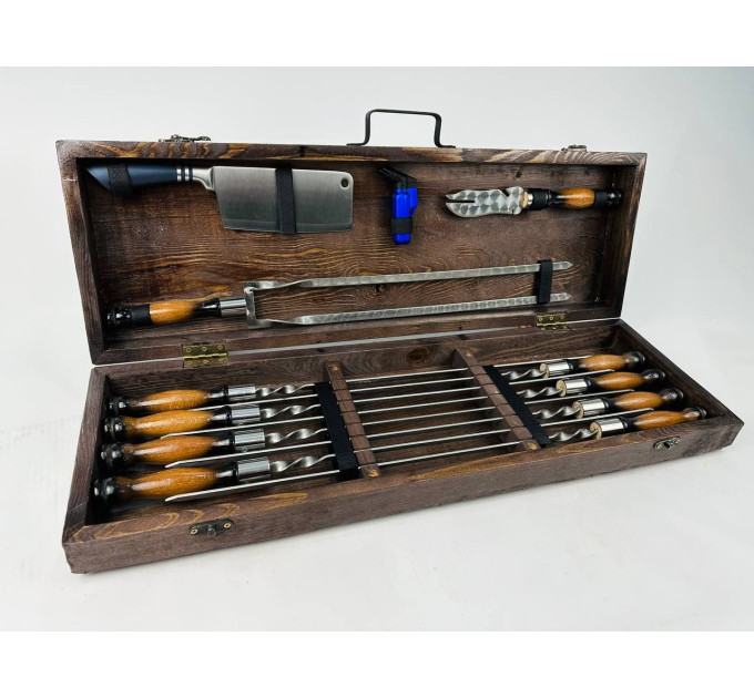 Набор шампуров в кейсе "Орион"