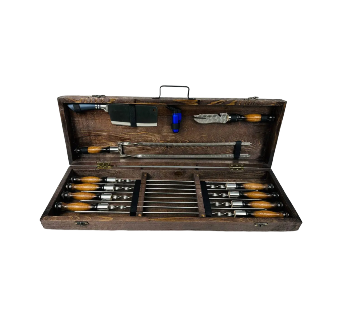 Набор шампуров в кейсе "Орион"