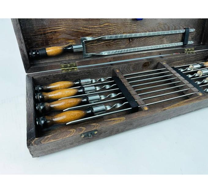 Набор шампуров в кейсе "Орион"